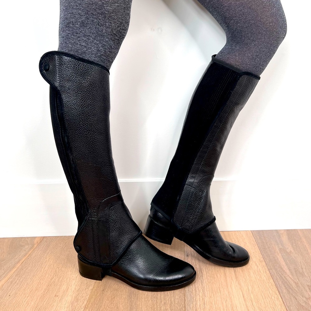 ❤️Tory Burch❤️Size: 7.5, Convertible Chelsea/Knee high boots, Black, EEUC❣️ - Picture 3 of 16
